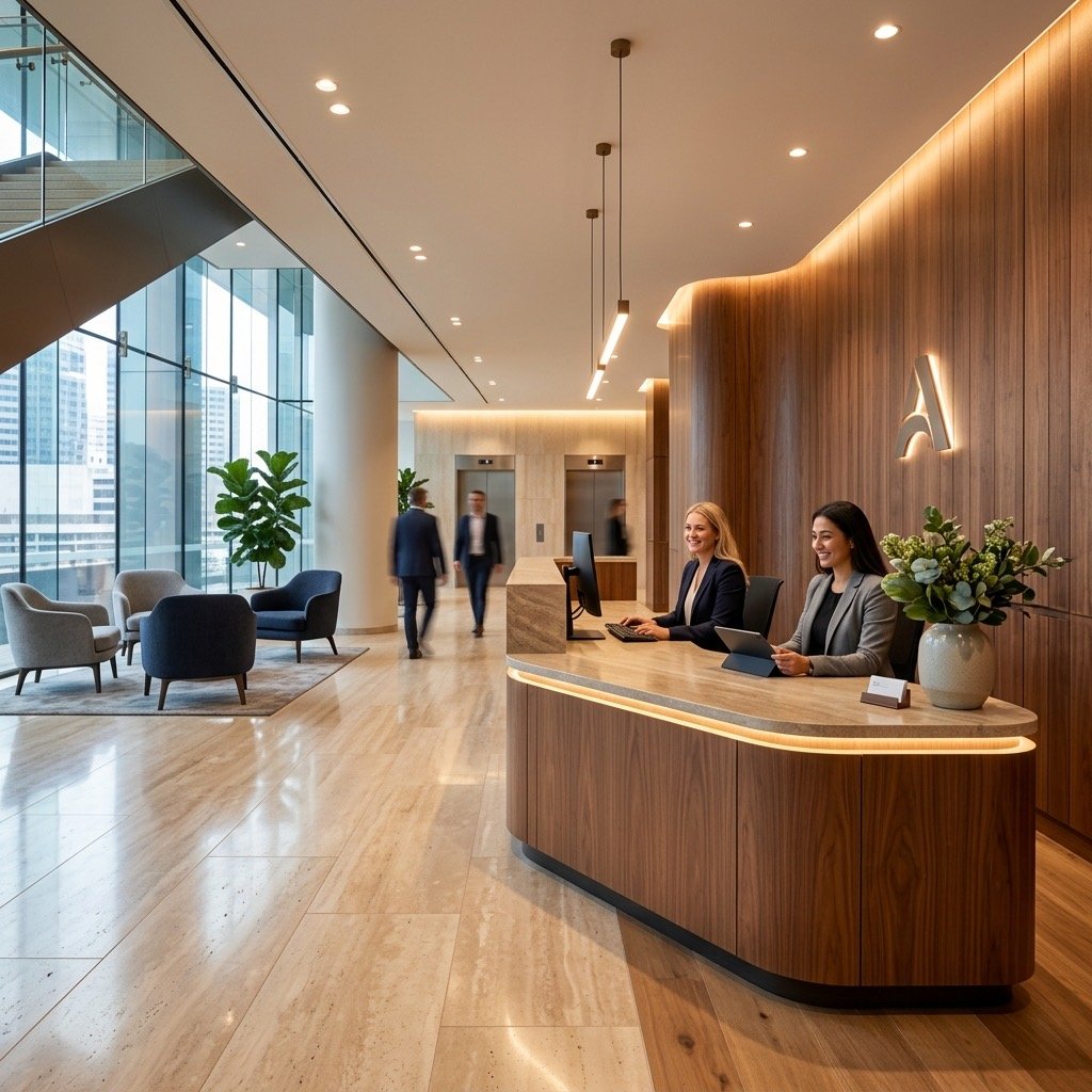Sterling Enterprises Corporate Entrance Reception